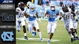 Pittsburgh vs North Carolina Full Game | 2018 College Football