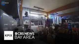 Burglars smash truck into a San Jose deli, plus debate on pursuit policy changes in Oakland tonight