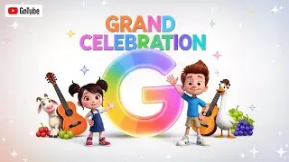 LEARNING LETTER G ADVENTURE WITH TINY AND WILY, GRAND G CELEBRATION