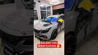 BALENO CNG MODIFIED 😁 #car #baleno #cng #modified #wrap #moneyheist #black #kanpur #uditverse #super