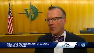 West Des Moines' mayor steps down after more than 20 years of service