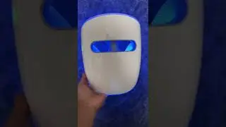 Experience Anti-Aging Magic at Home: Wireless Blue & Red Light Therapy with LED Face Skin Mask!