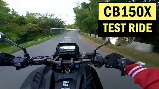 Honda CB150X Test Drive in The Mountains of DRT Bulacan | Ride Review