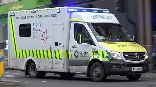 CATS Childrens Intensive Care Ambulance St John Ambulance Responding