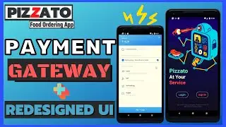Payment Gateway & Redesigned UI - Pizzato🍕| Flutter Food Ordering App With Backend |Flutter Food App