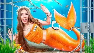 Mermaids in Magic Jail! How to Sneak Out of Jail?
