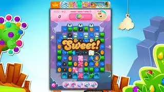 Candy Crush Level 7136 Talkthrough, 21 Moves 0 Boosters