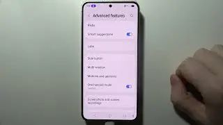 How to Turn On Raise to Wake In Samsung Galaxy S25+