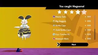 Catching A Shiny Magearna