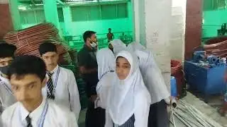 #industrial tour   @Lassipora @Pulwama ,Factory Valley plastic   #Students