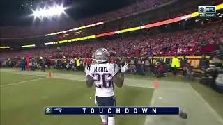 Sony Michel 4th-Down Touchdown | Patriots vs Chiefs