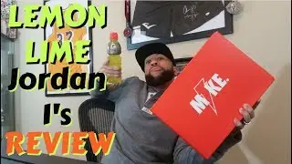 Air Jordan Gatorade 1's (LEMON LIME) Review