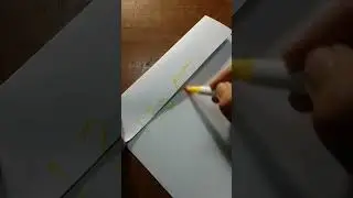 I need your love I need your time #formula #art #viral #shorts #paper #pen #yellow