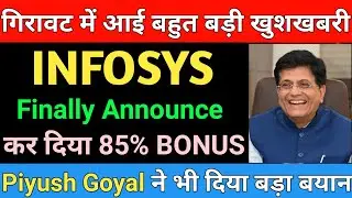 INFOSYS  LATEST NEWS | INFOSYS  NEWS TODAY | Market support