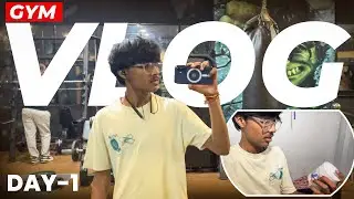 Gym Vlog Day 1 | 46kg se Bulk Journey Start 💪