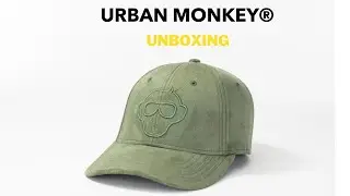 Urban Monkey Super Suede // Sage Green baseball Cap Unboxing
