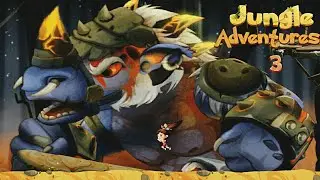 Jungle Adventures 3 - Sumi Fight Rhino Boss with Fruit Bomb