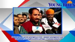 All J&K SRTC Volunteer Retired Employee Association Protest for demands