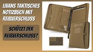 BEWERTUNG (2026): LIVANS Taktisches Notizbuch mit Rei&szlig;verschluss. Infos