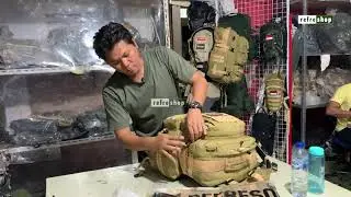 Review Tas Army Tactical Ransel Keren Berkelas PX314 Krem