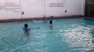 Ph.D. Chemistry Research scholar @ Enjoy in Swimming pool @Pondicherry University Students