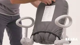 BEABA - Up & Down Rocker: Removing the Newborn Insert Head Hugger