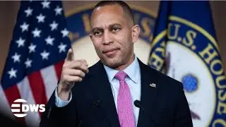 BREAKING: Hakeem Jeffries Holds Urgent News Conference at U.S. Capitol | DWS News | AC15