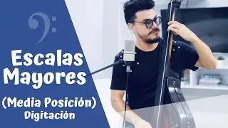 ESCALAS MAYORES ( Media posición ) - BABY BASS