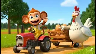 🐒🌉🥦 Hero Monkey NaNa Builds a Bridge to Save the Yummy Cauliflowers! &ndash; NANA MONKEY LIFE
