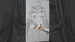 Gesso-ing my ugly art #artist #sketchbook #artstyle