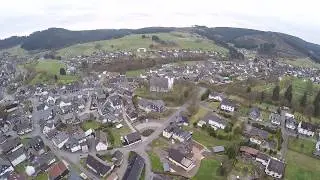 Feudingen - Hainberg (Wittgenstein) von oben