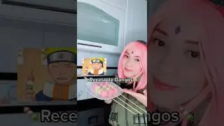 C&oacute;mo hacer dangos japoneses receta paso a paso #naruto #dangos #sakuraharunocosplay #dulcesjaponeses
