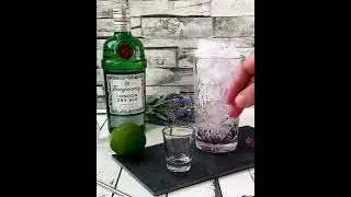 Lavender Gin and Tonic  #cocktail