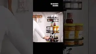 Hot Sale 360&deg;Rotation Spice Rack Organizer Jar Cans For Kitchen Accessories#elite home tech