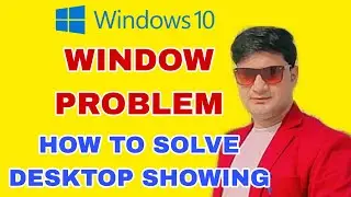 window problem desktop showing by side corner fix it ! window problem 2023