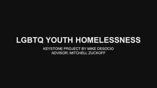 LGBTQ Youth Homelessness