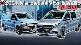 НОВЫЕ Mercedes Vito и eVito 2024 года &mdash; Визуальный обзор интерьера и экстерьера