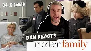 *CLAIRE IN HOSPITAL?!* First time watching Modern Family | Reacting to season 4, eps 15 & 16