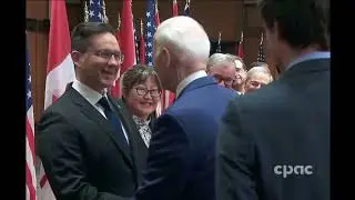 Biden says opposition party is an unfortunate part of democracy to Poilievre while visiting Canada