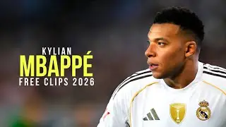 Kylian Mbappe 2025 &bull; Free clips For Edits &bull; Free Scene Pack + No Watermark &bull; 1080p | D74 Edits 2.0