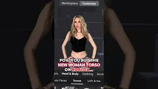Who Wants The NEW &ldquo;WOMAN TORSO&rdquo; REVAMP On ROBLOX???