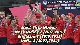 ICC T20 World Cup 2007-2024 / All Records Stats / Latest Cricket Videos 2026