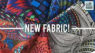 Bold Modern Prints, Frontline Heroes and Shimmery Butterflies all on NEW Fabric!