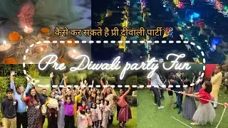 Pre Diwali Party Fun with Friends and lots of games @ParamountGolfForeste @greaterNoida