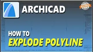 ArchiCAD How To Explode Polyline