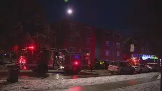 6 hospitalized, including 4 kids, after fire erupts at West Side apartment building - WGN News at 9