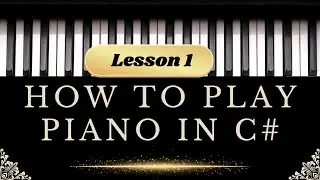 Understanding the Natural Chords in C♯ Major | Piano Numbers 1–7