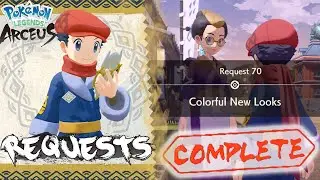 Pokemon Legends Arceus Request 70 Walkthrough 