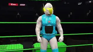 WWE 2K23 - Pipes vs. Black Arachnia vs. Brainstorm