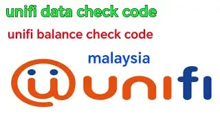 Unifi SIM Card Malaysia 🔴 Balance Data Number Check & Recharge Codes